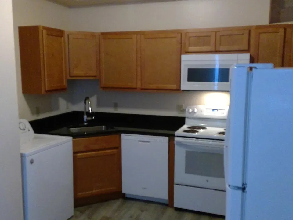 Fully equipt kitchen.