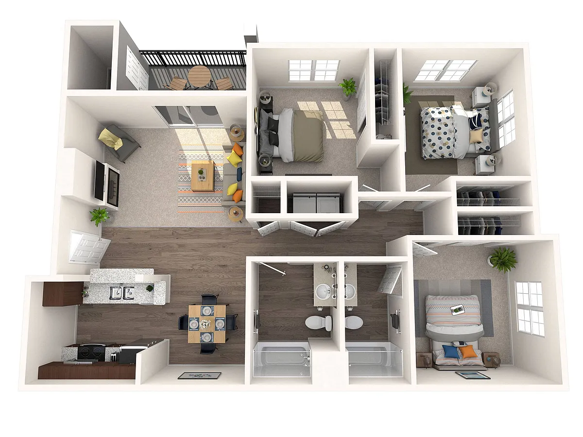 Floor plan Nisqually