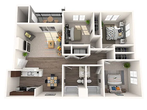 Floor plan Nisqually