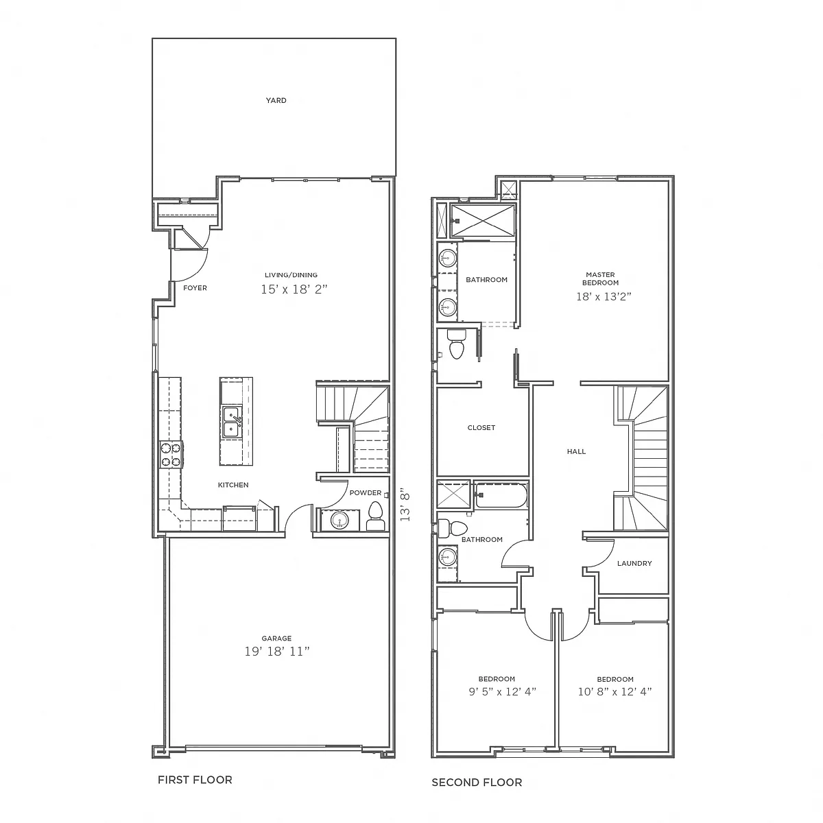 Floor plan The Wright