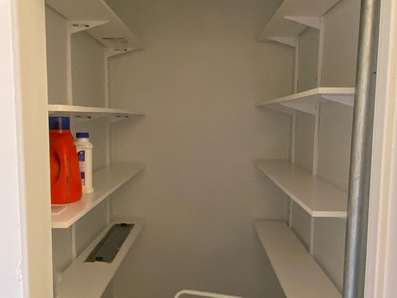 Large pantry as soon as you enter the apartment