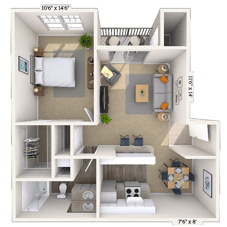 Floor plan Anderson