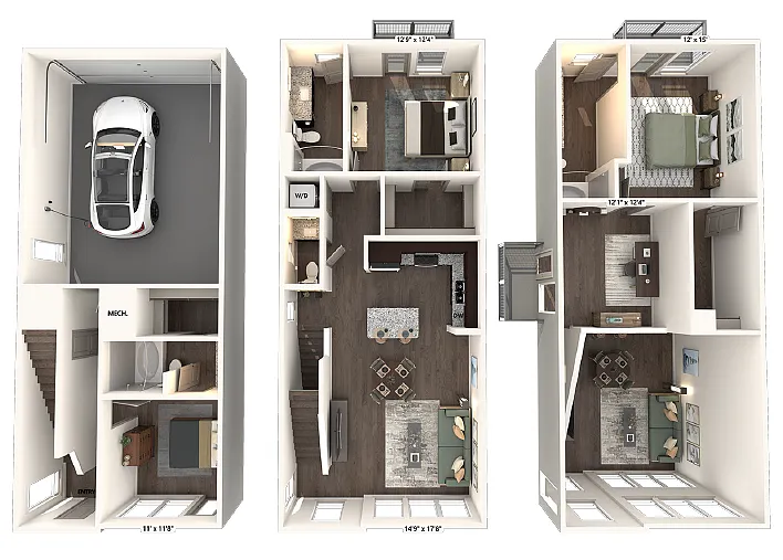 Floor plan C1T-1929-E