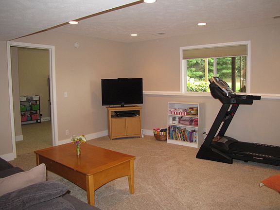 Lower level family room