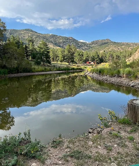 nearby small community lake
