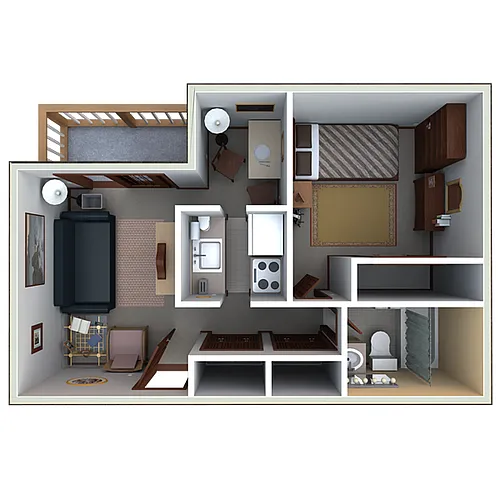 Floor plan Flatiron