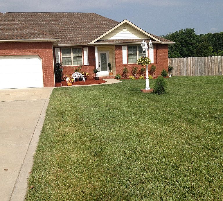 front view from road