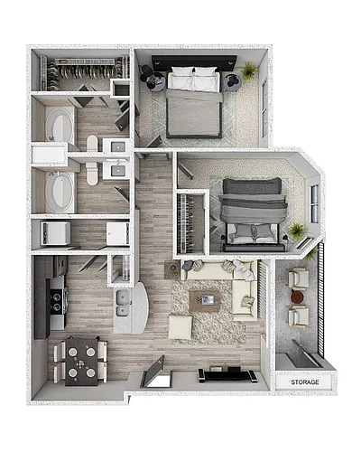 Floor plan B1 - The Trinity
