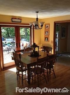 Main floor dining area