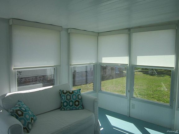 Sleeper Sofa in Sun Room