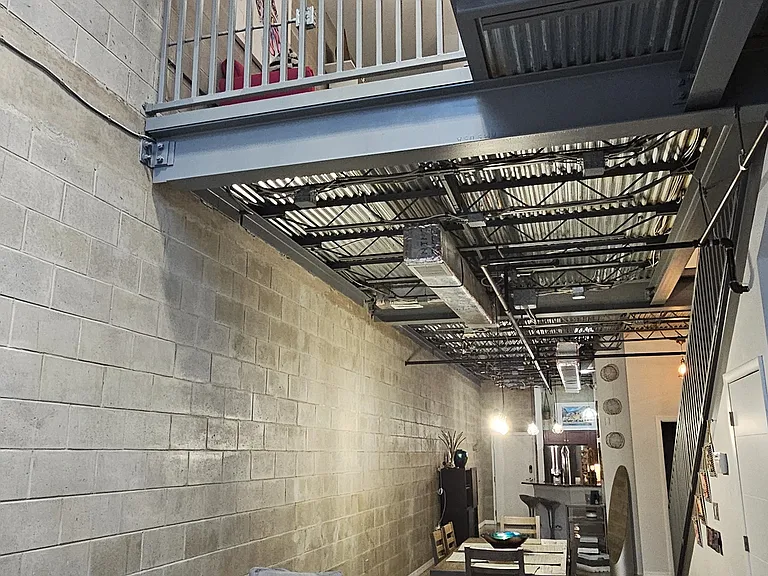 Large open loft area