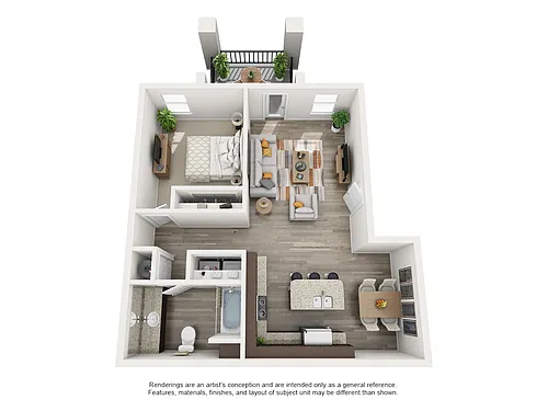 Floor plan A1 - The Utah