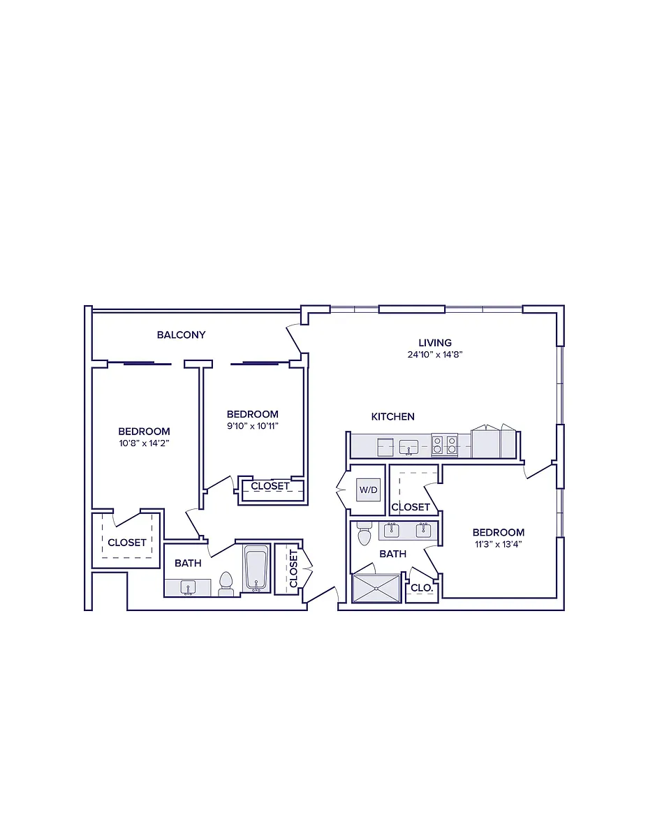 Floor plan C01 - North Tower