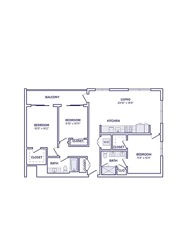 Floor plan C01 - North Tower