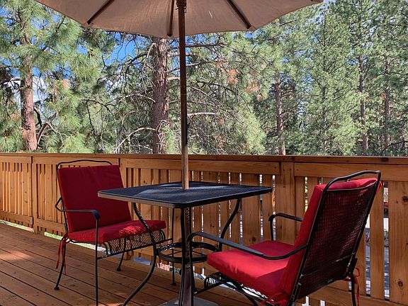 Beautiful deck with mountain views