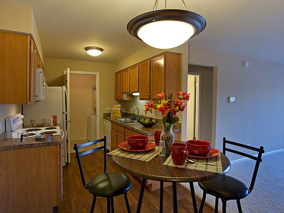 kitchen with granit like countertops