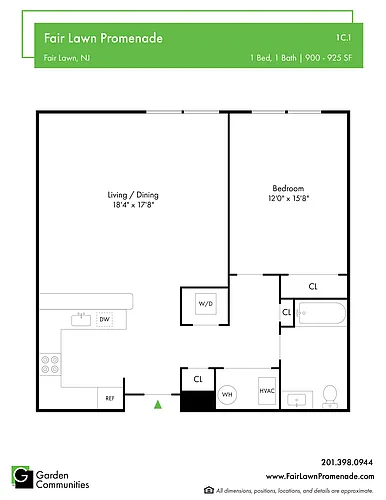 Floor plan $3.55/sq.ft. - 1C.1