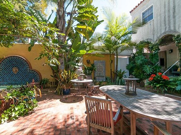 Serene Mediterranean courtyard and loggia