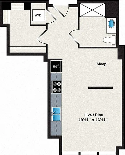 Floor plan SC5 - 504