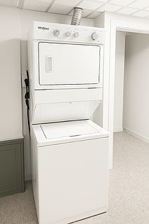 in unit dedicated washer and dryer
