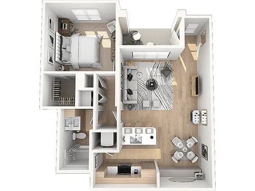 Floor plan The Biscayne