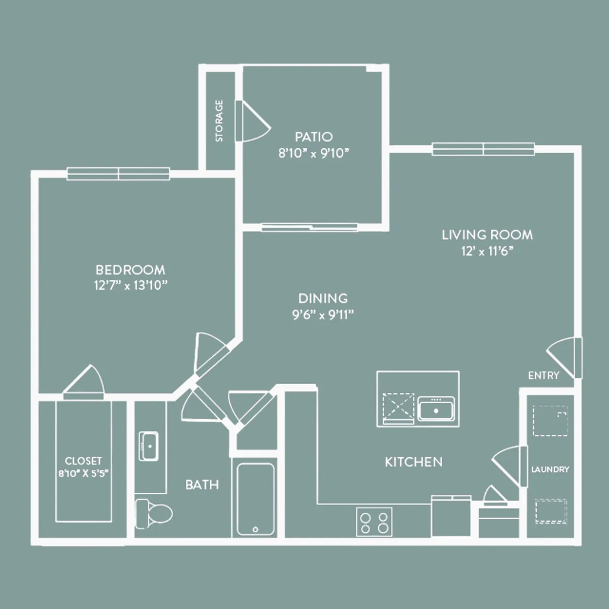 Floor plan A3 Boone