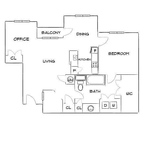 Floor plan Design 1F10
