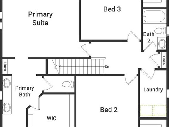 Floorplan 2nd floor