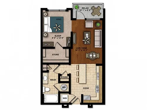 Floor plan Flex