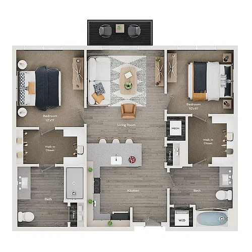 Floor plan C1 - Cape