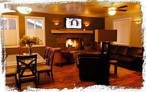 Living and Fireplace