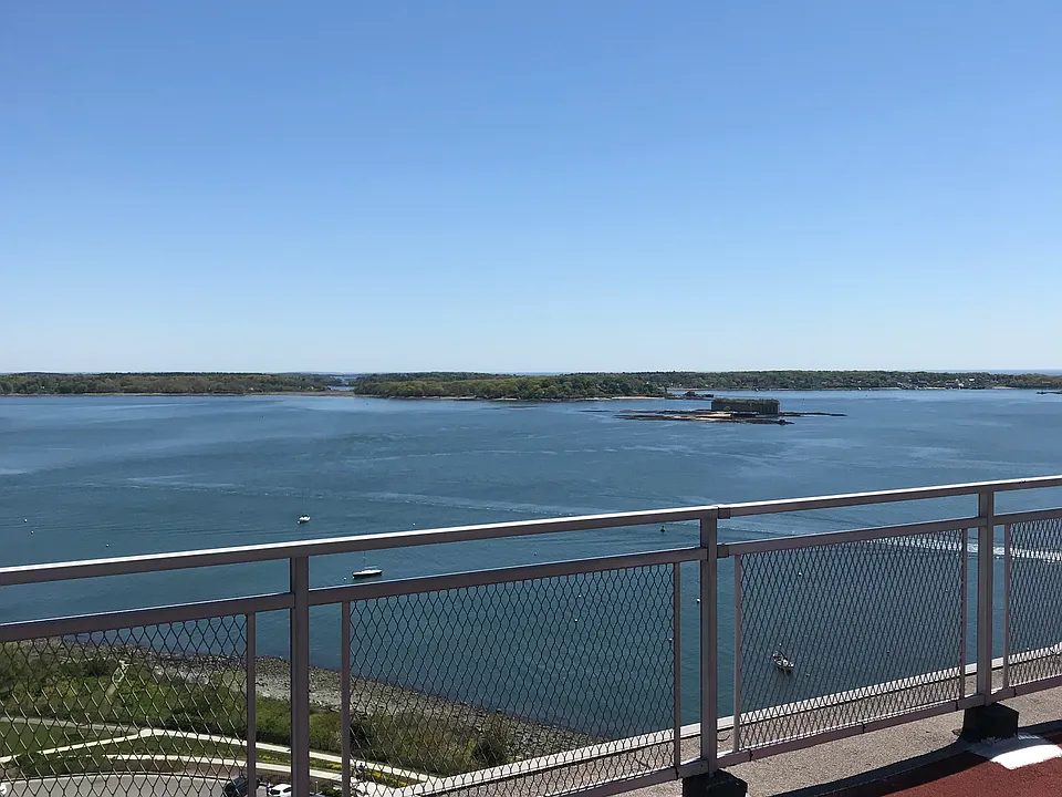 Casco Bay from roof top