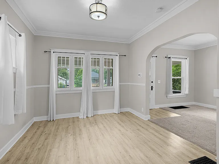 Dining Room showing Living Room