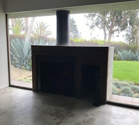 Wood Burning Fireplace