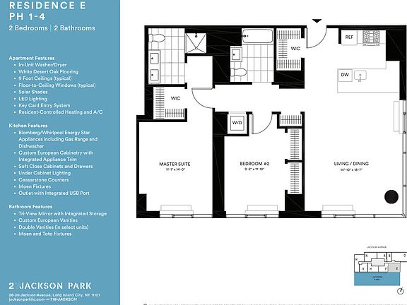 2nd image of 28-30 Jackson Ave Penthouse 3E
