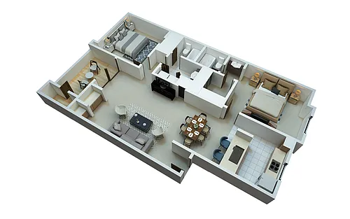 Floor plan B2