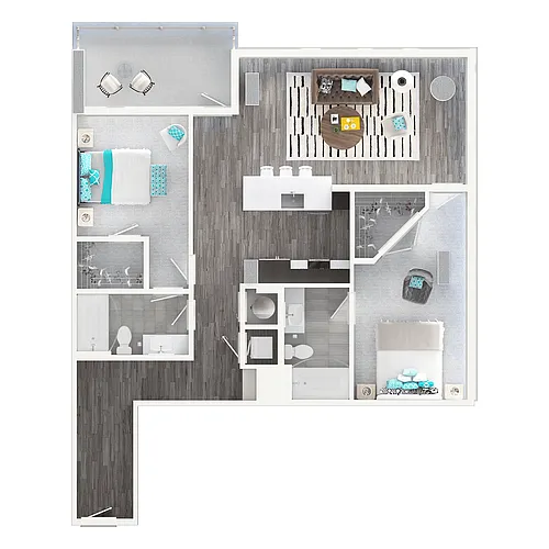 Floor plan B4