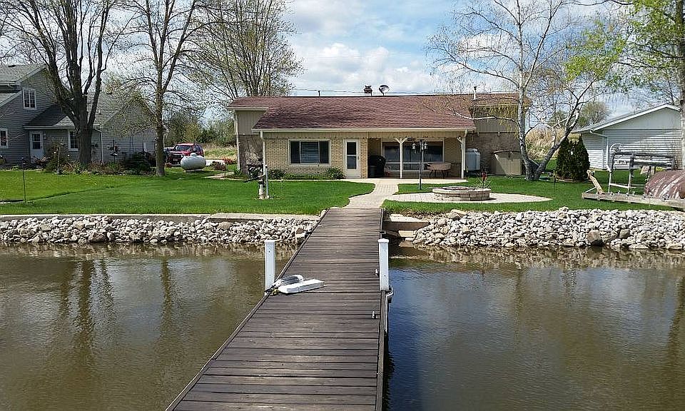 View from the dock. 