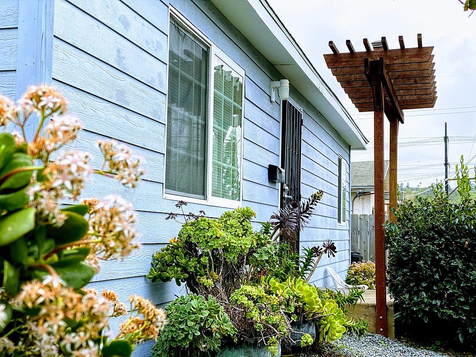 Exterior View of the front of the House.