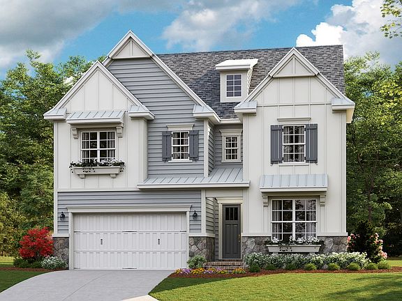 Hermosa A - American Cottage 2-Car Front Load Garage Note Renderings may show optional features