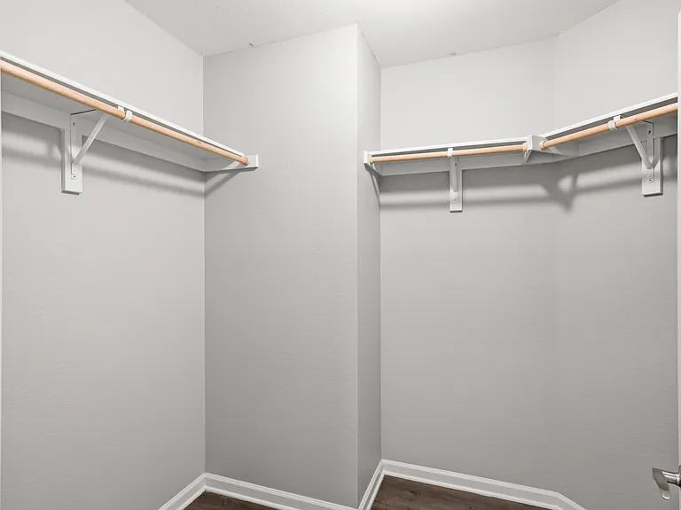 Walk-in closets built for style and function.