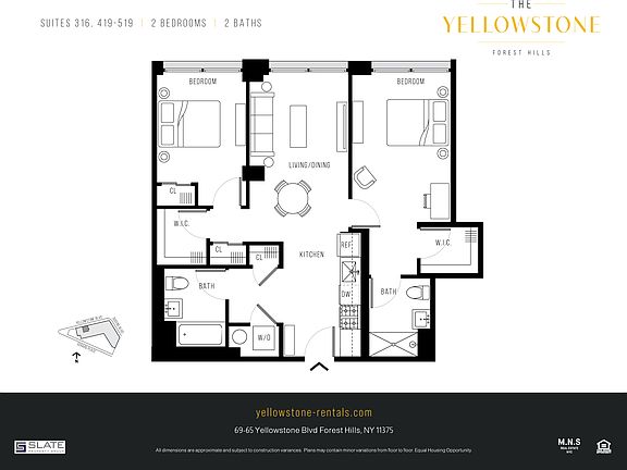 2nd image of 69-65 Yellowstone Blvd #419