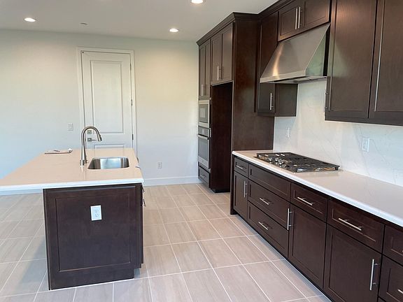 Kitchen (Counter depth refrigerator not shown in picture)