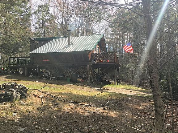 View from fire pit area