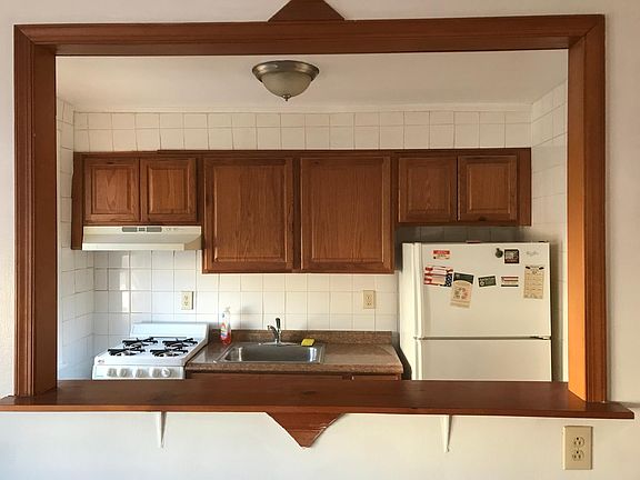 Kitchen view from the living room