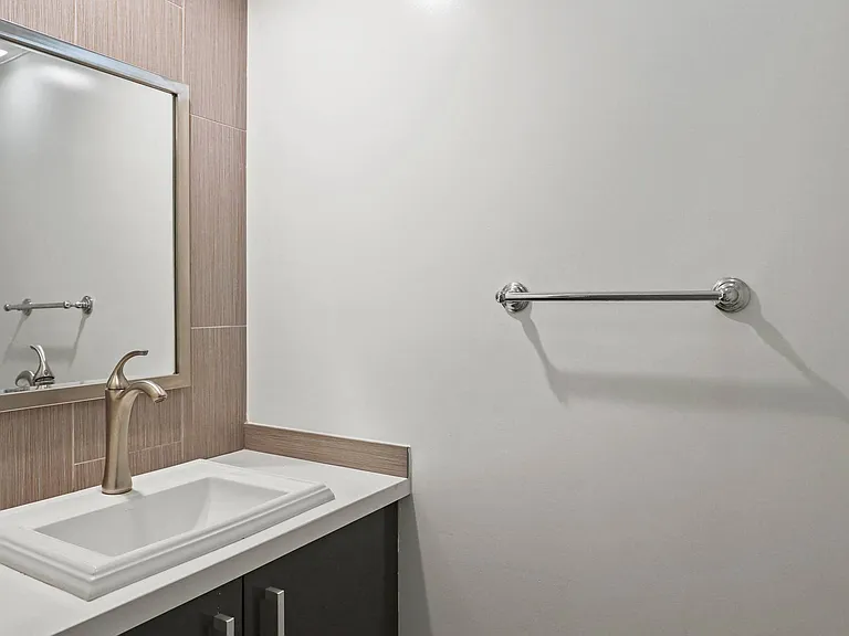 Bathroom with Vanity Cabinet Storage