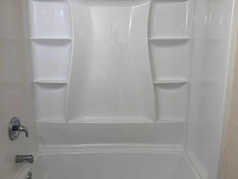 New shower