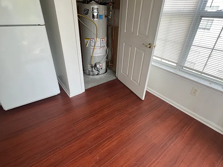 Water pump closet in kitchen