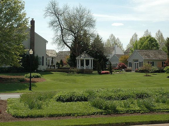 Side view of property