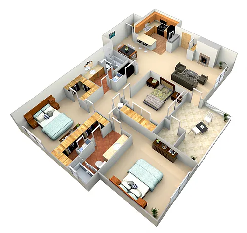 Floor plan C4